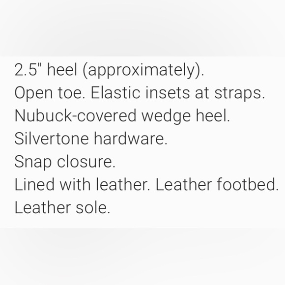 Opening Ceremony Olivia  Black Wedge Leather Suede Strappy Snap Button Sandals 9 - Picture 15 of 16